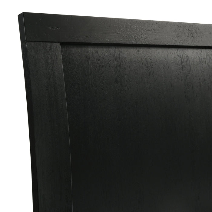 Allan Panel Bedroom Set in Black