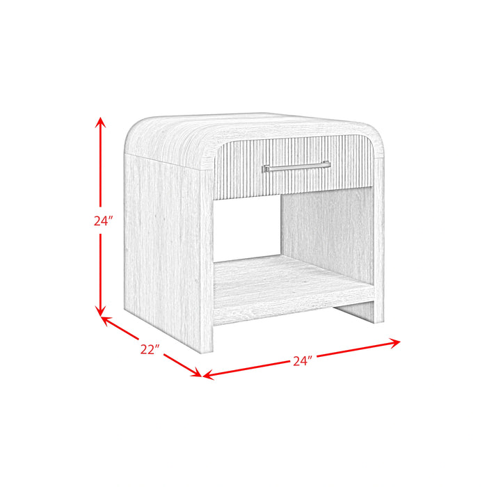 Ridgemont End Table with USB