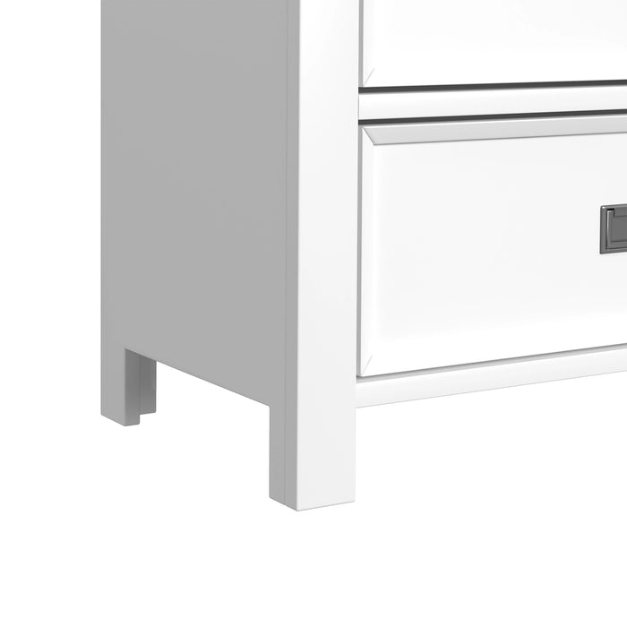 Hampton Kids Dresser and Mirror Set