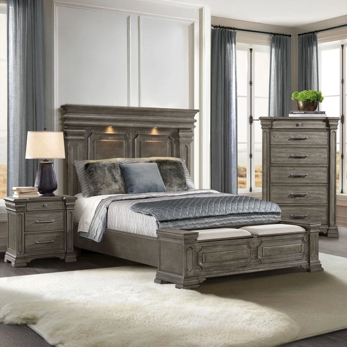 Kings Court Storage Bedroom Set
