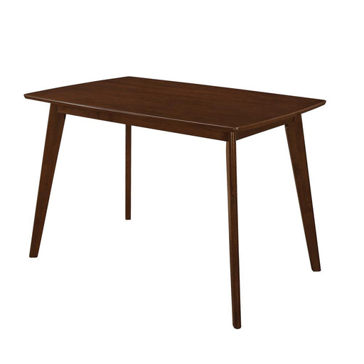 Kersey Dining Table with Angled Legs Chestnut image