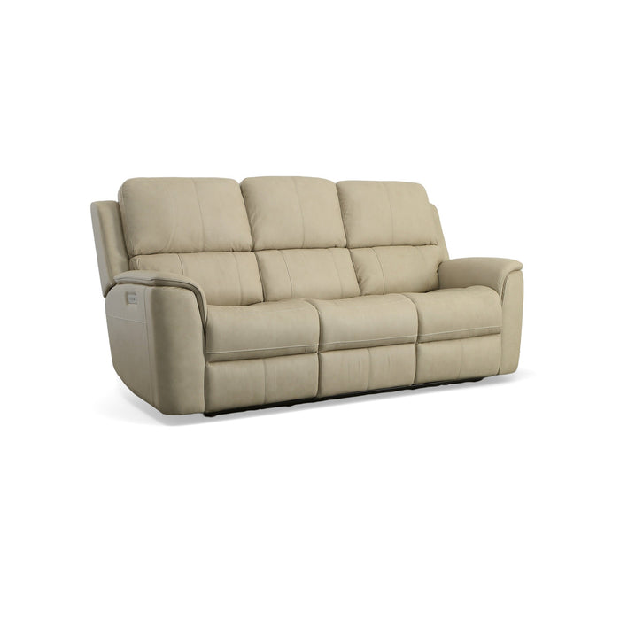 POWER RECLINER SOFA WITH POWER HEADREST AND LUMBAR