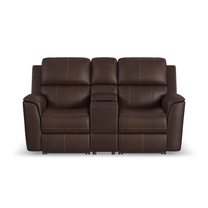 POWER LOVESEAT WITH POWER HEADREST, LUMBAR  AND CONSOLE