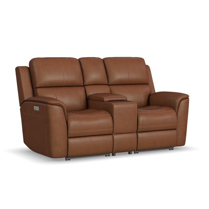 POWER LOVESEAT WITH POWER HEADREST, LUMBAR AND CONSOLE