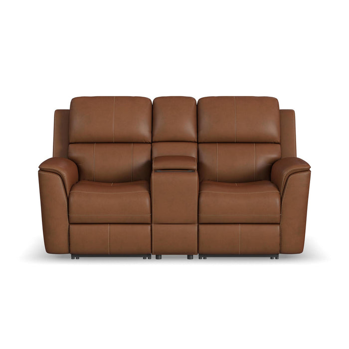 POWER LOVESEAT WITH POWER HEADREST, LUMBAR AND CONSOLE
