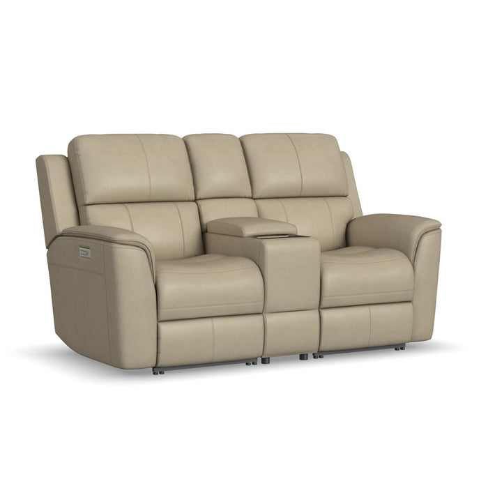 POWER LOVESEAT WITH POWER HEADREST, LUMBAR  AND CONSOLE