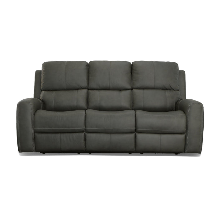 POWER RECLINER SOFA WITH POWER HEADREST AND LUMBAR