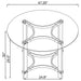 Keeling 5 Pc Dining Set - Furniture House (VA)
