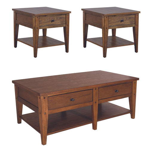 Lake House 3 Piece Set (1-Cocktail 2-End Tables) - Furniture House (VA)