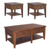 Lake House 3 Piece Set (1-Cocktail 2-End Tables) - Furniture House (VA)