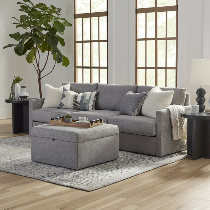 Flex Sofa with Narrow Arm and Storage Ottoman - 5000009322