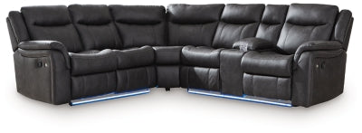 Sultan Meadow Reclining Sectional - Furniture House (VA)
