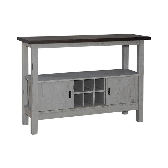 Newport Server in Smokey Grey - Furniture House (VA)