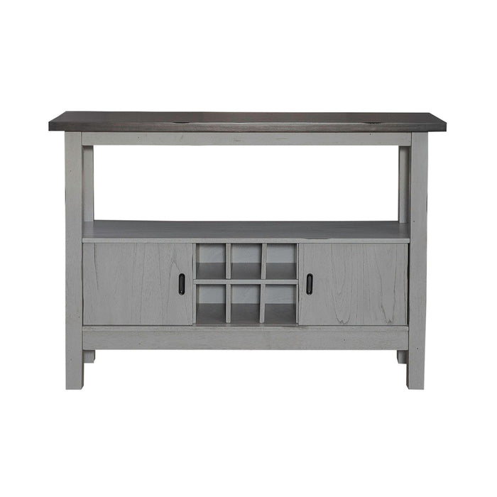Newport Server in Smokey Grey - Furniture House (VA)