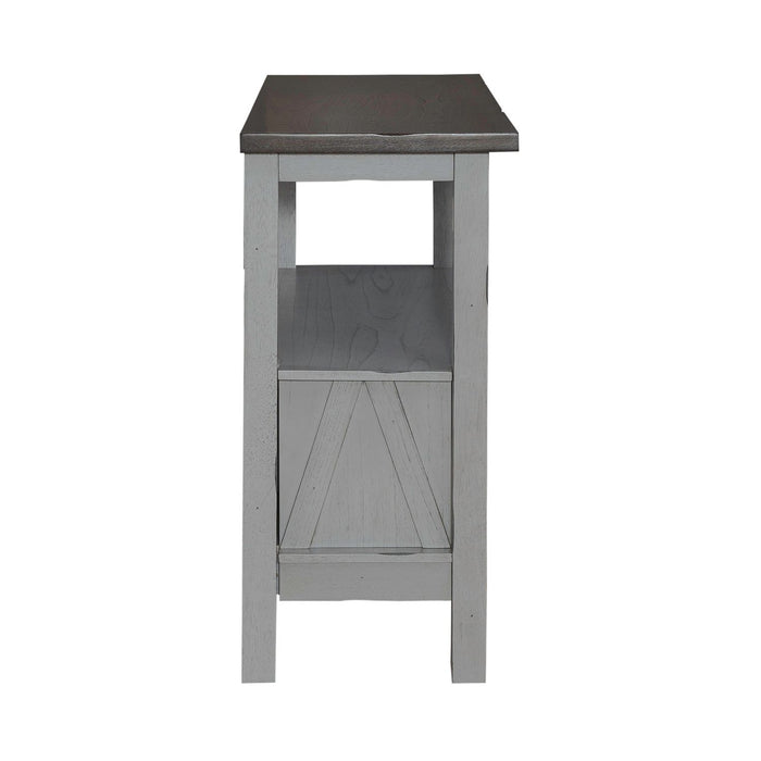 Newport Server in Smokey Grey - Furniture House (VA)
