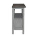 Newport Server in Smokey Grey - Furniture House (VA)