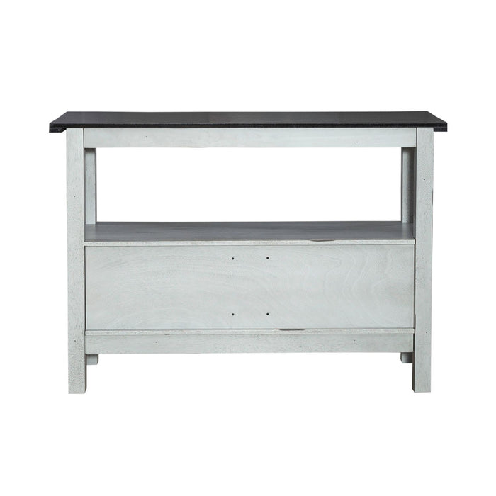 Newport Server in Smokey Grey - Furniture House (VA)
