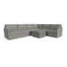 Flex 6-Seat Sectional with Narrow Arm and Storage Ottoman - 5000003380 - Furniture House (VA)