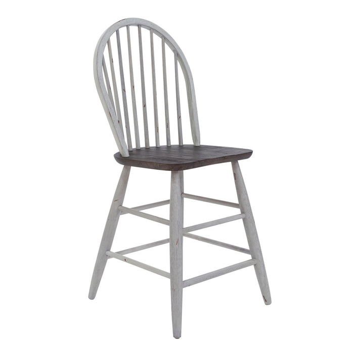 Farmhouse 5 Piece Gathering Table Set