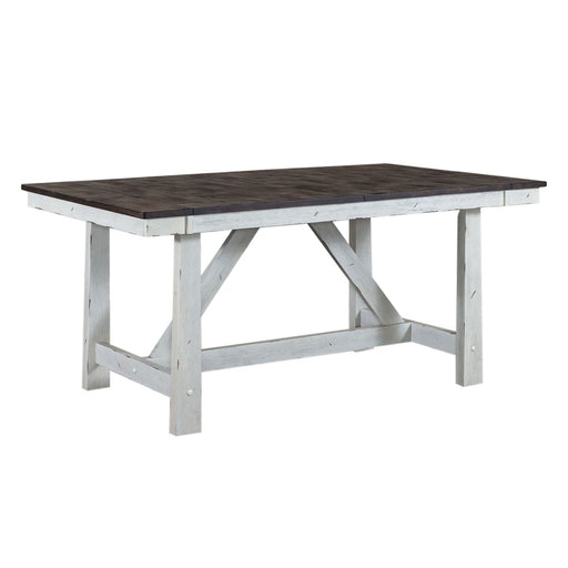 Farmhouse Optional 5 Piece Trestle Table Set - Furniture House (VA)