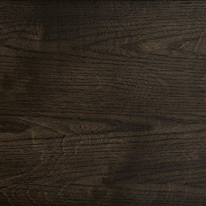 Vaughan-Bassett Passageways Charleston Brown Cal King Louvered Bed with Low Profile Footboard in Dark Brown