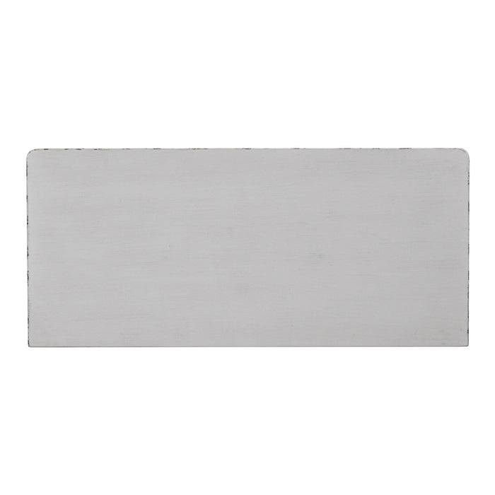 Backroads Drawer Chest in Weathered White/Parchment Brown - Furniture House (VA)