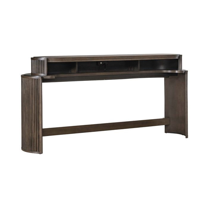 City View Console Bar Table in Coffee Bean - Furniture House (VA)