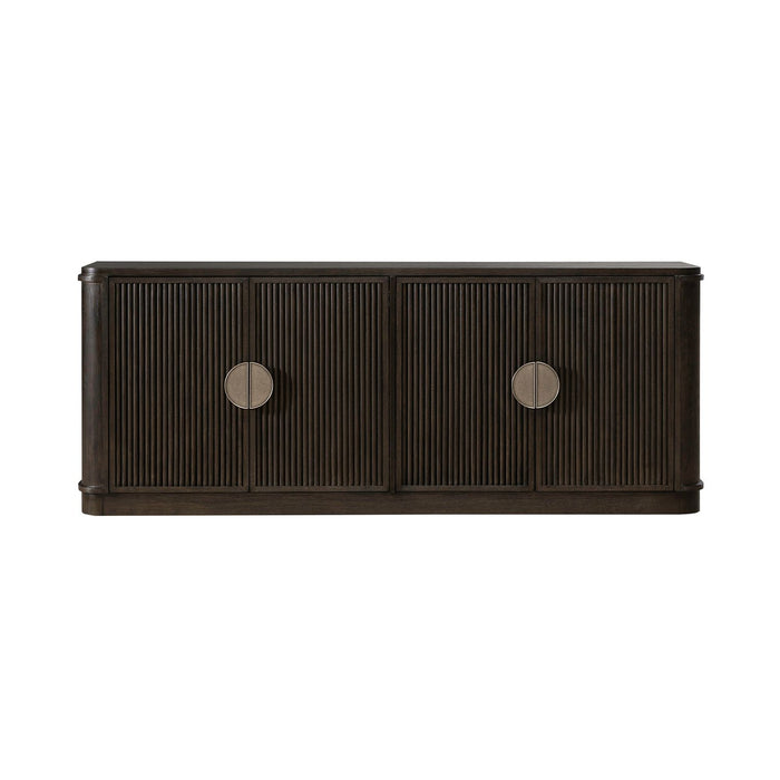 City View 82 Inch TV Console in Coffee Bean - Furniture House (VA)