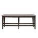 Double Bridge Counter Bench (RTA) in Dark Chestnut image