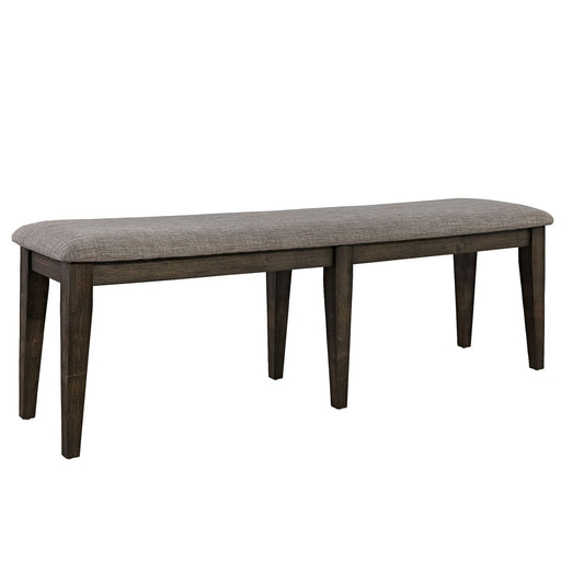 Double Bridge Bench (RTA) in Dark Chestnut - Furniture House (VA)
