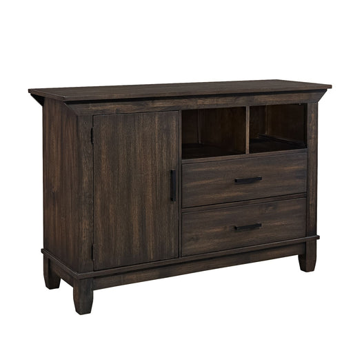 Double Bridge Sideboard in Dark Chestnut - Furniture House (VA)