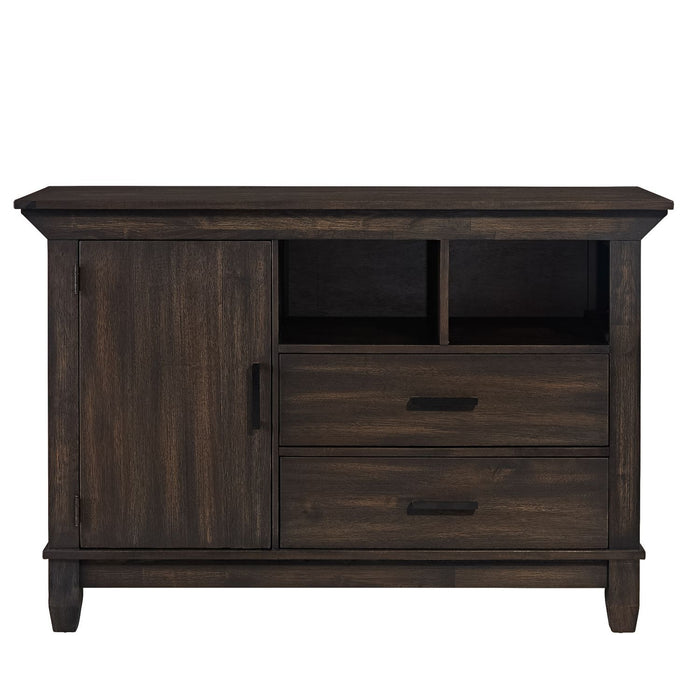 Double Bridge Sideboard in Dark Chestnut - Furniture House (VA)