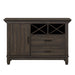 Double Bridge Sideboard in Dark Chestnut - Furniture House (VA)