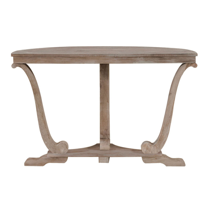 Greystone Mill Sofa Table in Stone White - Furniture House (VA)