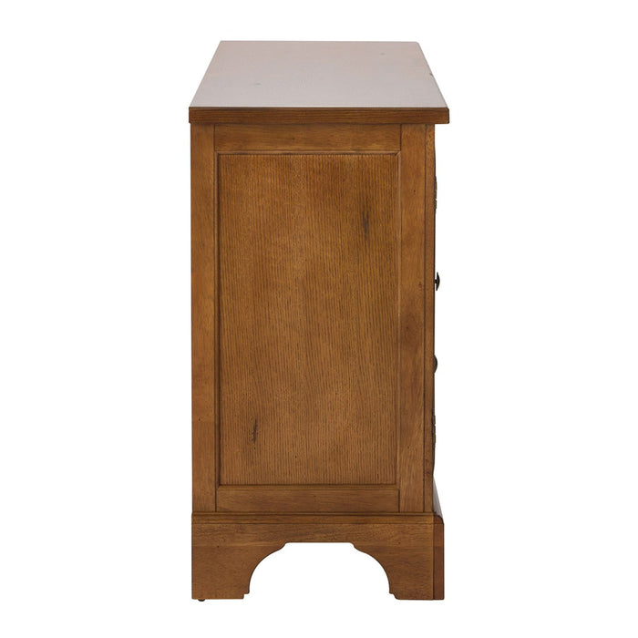 Treasures Buffet in Rustic Oak Finish - Furniture House (VA)
