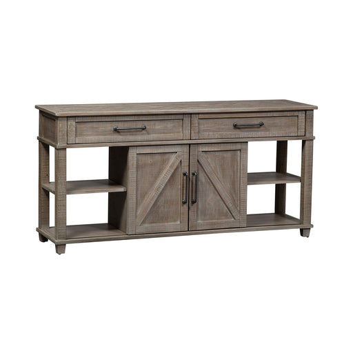 Parkland Falls Sofa Table in Weathered Taupe - Furniture House (VA)