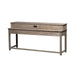 Parkland Falls Console Bar Table in Weathered Taupe - Furniture House (VA)