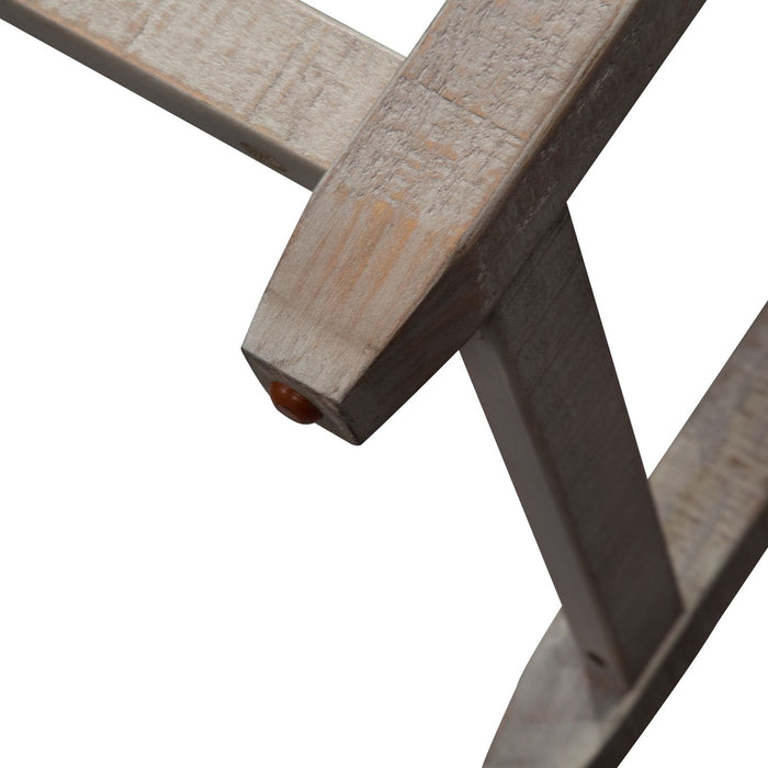 Parkland Falls Console Bar Table in Weathered Taupe - Furniture House (VA)