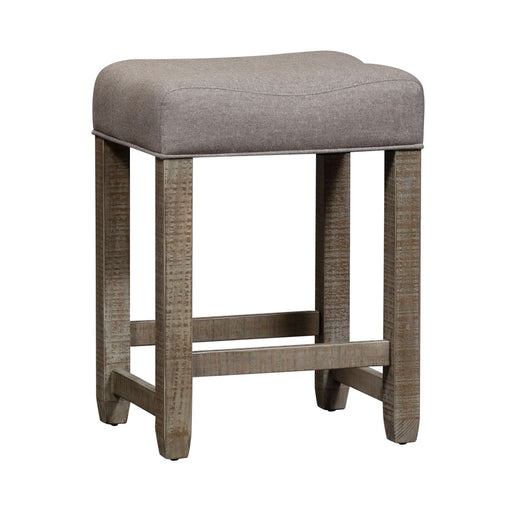 Parkland Falls Console Stool in Weathered Taupe - Furniture House (VA)