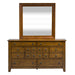 Grandpas Cabin Sleigh Bed, Dresser & Mirror, Night Stand image