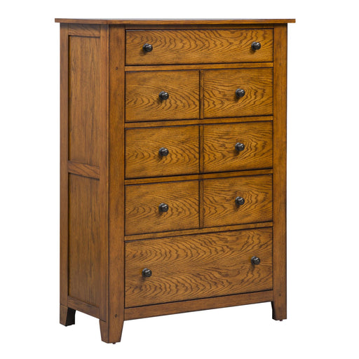 Grandpa's Cabin Chest in Age Oak - Furniture House (VA)