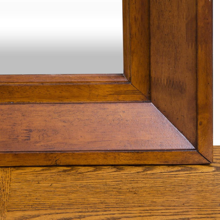 Grandpa's Cabin Mirror in Age Oak - Furniture House (VA)