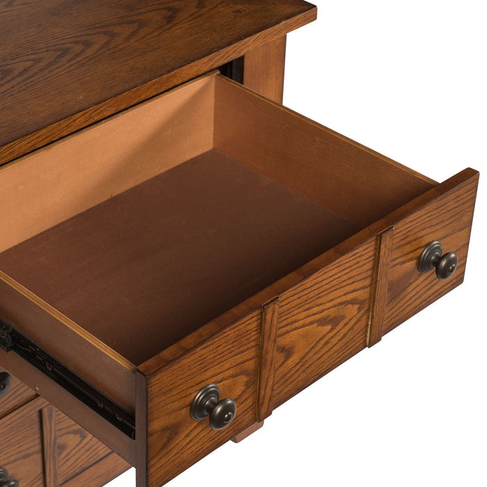 Grandpa's Cabin Nightstand in Age Oak - Furniture House (VA)