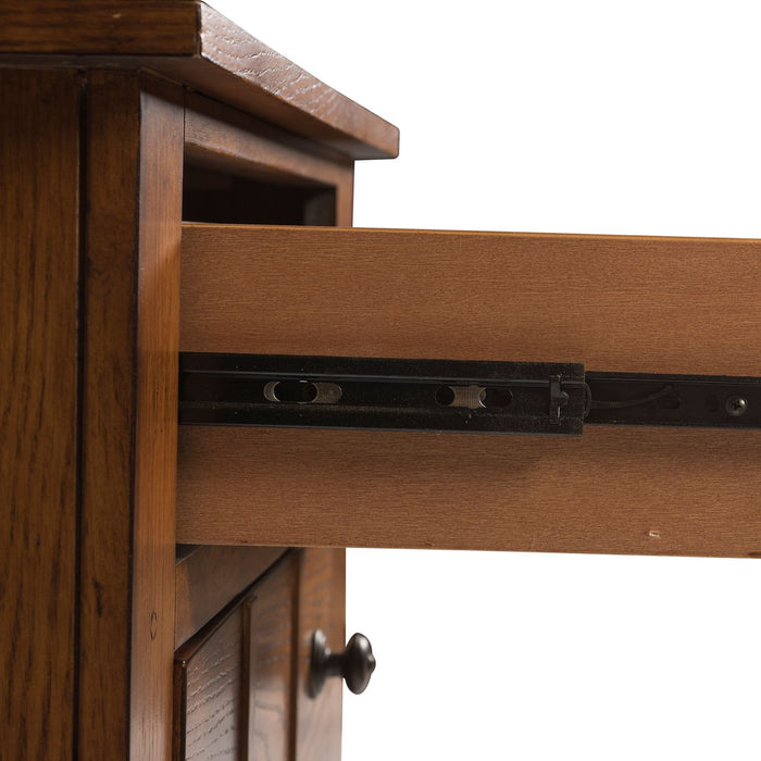 Grandpa's Cabin Nightstand in Age Oak - Furniture House (VA)