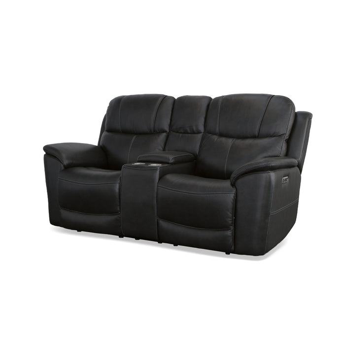 POWER LOVESEAT W/POWER HEADREST ANDLUMBAR AND CONSOLE