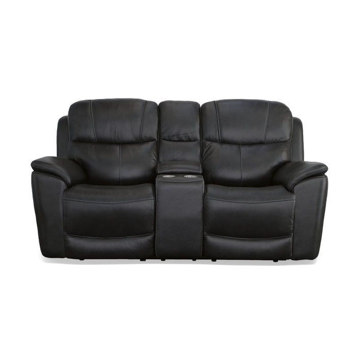 POWER LOVESEAT W/POWER HEADREST ANDLUMBAR AND CONSOLE