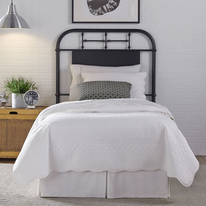 Liberty Furniture Vintage Series Full Metal Headboard in Black