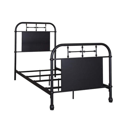 Vintage Series Twin Metal Bed in Black - Furniture House (VA)