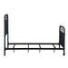 Vintage Series Twin Metal Bed in Navy - Furniture House (VA)