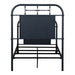 Vintage Series Twin Metal Bed in Navy - Furniture House (VA)